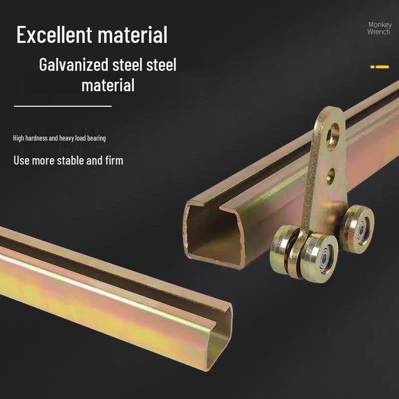 Heavy-Duty Industrial Hanging Rail Pulley