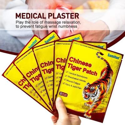 8pcs Tiger Balm Patches Plaster Joint Back Pain Patch Neck Muscle Body Herbal Plaster