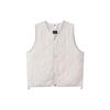 Colete Militar Quente de Algodão Sólido Masculino Tops Cinza Branco DX0891-012