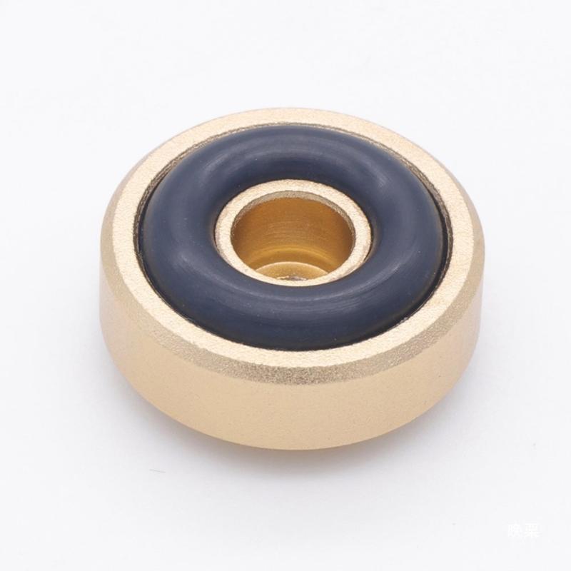 AntiVibration Audios Equipment Feet Aluminum Base Noise Reductions Spikes Feet Pad For HiFi Systems Vibration Dampening