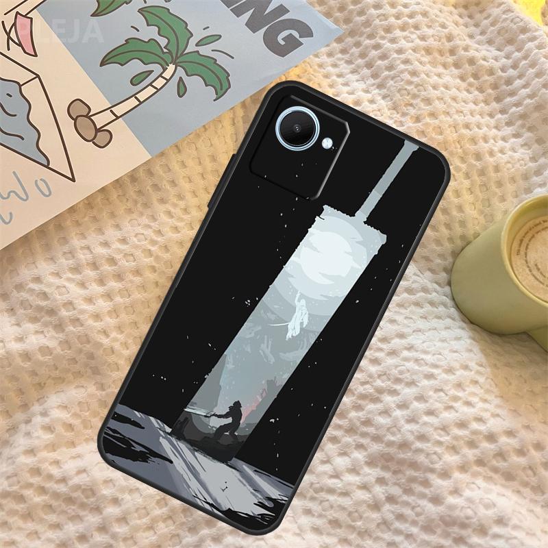 FINAL FANTASY Cloud Strife Case For Realme C55 C71 C67 C51 C75 C63 C61 C65 C53 C35 11 12 13 14 Pro Plus GT6 GT7 15 Pro