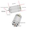 High Speed Circular D Type Shaft 395 Motor Long ShaftMicro Motor