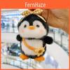 Plüsch-Pinguin-Schlüsselanhänger mit weichem Kurzplüsch für Kinder und Erwachsene Geschenk