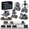 Moc 352Pcs 5 In 1 Creative Electric Rc Interstellar Robot Model Assembly Diy Building Blocks Children'S Puzzle Toy Gift