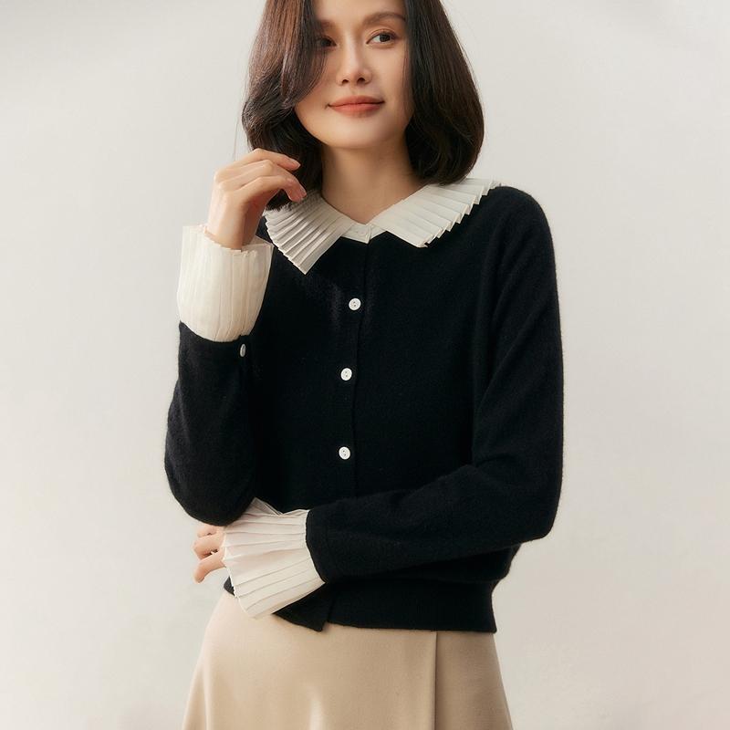 Qinghe 100% Pure Cashmere Women's Sweater - Ultra Soft Luxury Winter Pullover