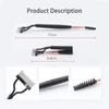 Double Head Eyelash Curler Eyelash Brush Makeup Lash Separator Brush Mascara Curl Eye Beauty Makeup Cosmetic Tool YSL