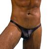 1Pc Men G-string Nylon Thongs Convex Panties Sexy Briefs Solid Color Underwear