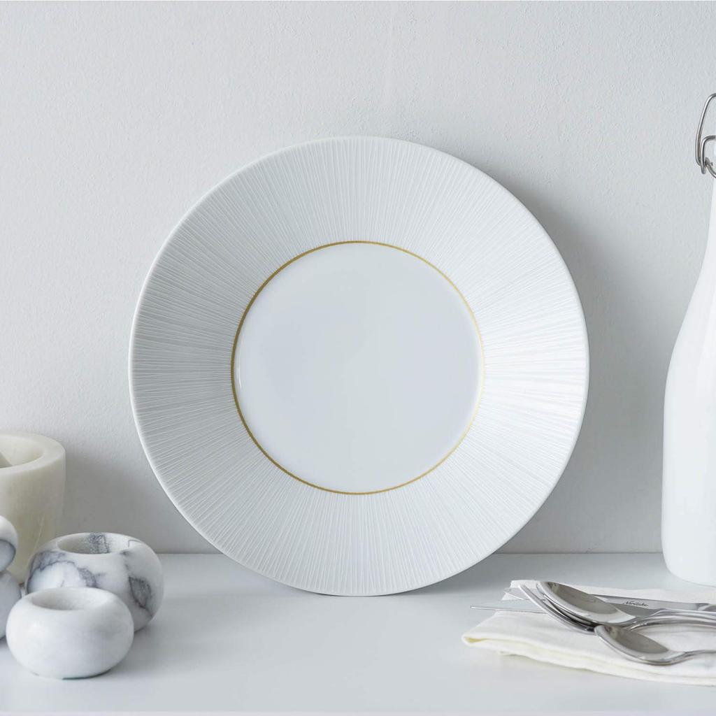 Noritake Deep Plate, 27.5cm, 1140cc, Neige Fine Porcelain, T5516A/1642