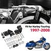 Motorcycle Docking Hardware Kit For Harley Touring Road King Street Road Electra Glide 1997-2008 Detachable Sissy Bar Solo Rack