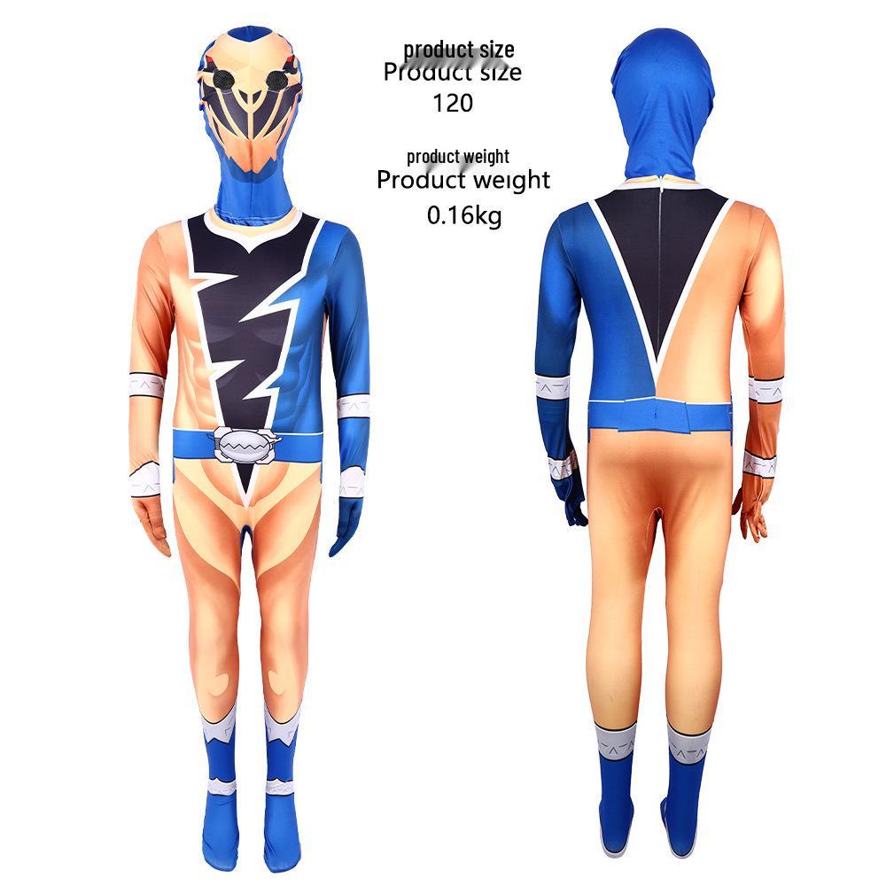 Dragon Squadron Zentai Halloween Costume Bodysuit for Role-Playing