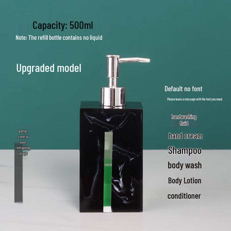 Refillable Liquid Soap Dispenser Bottle
