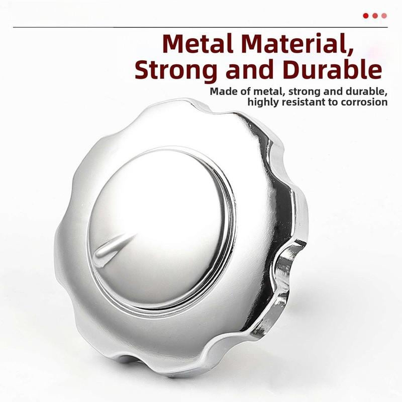 Aluminum Alloy Lock Motorcycle Fuel Cap Fuel System Replacement Wear Resistant Easy Installation Metal Construction