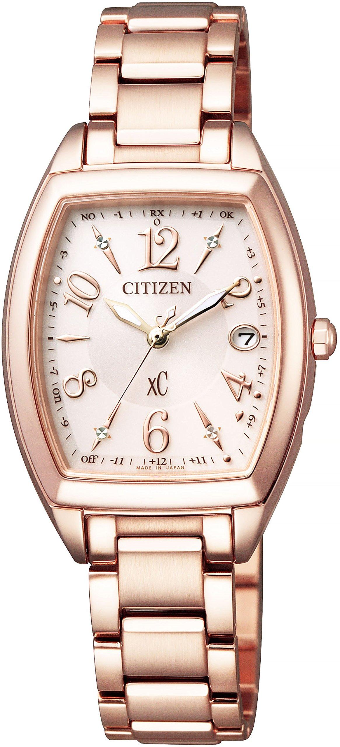 

Радіокерований годинник Cross Sea Eco Drive Stainless Steel Line Happy Flight Simple Adjust [Citizen] ES9392-51W для жінок