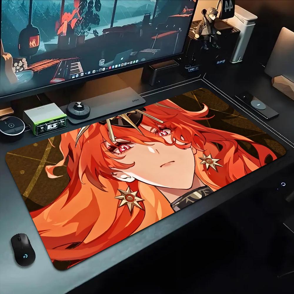 augusta wuwa Mouse Pad 500X1000 mm Large Gaming Mousepad Gamer XL Rubber Otaku Keyboard Pad Laptop Desk Mat
