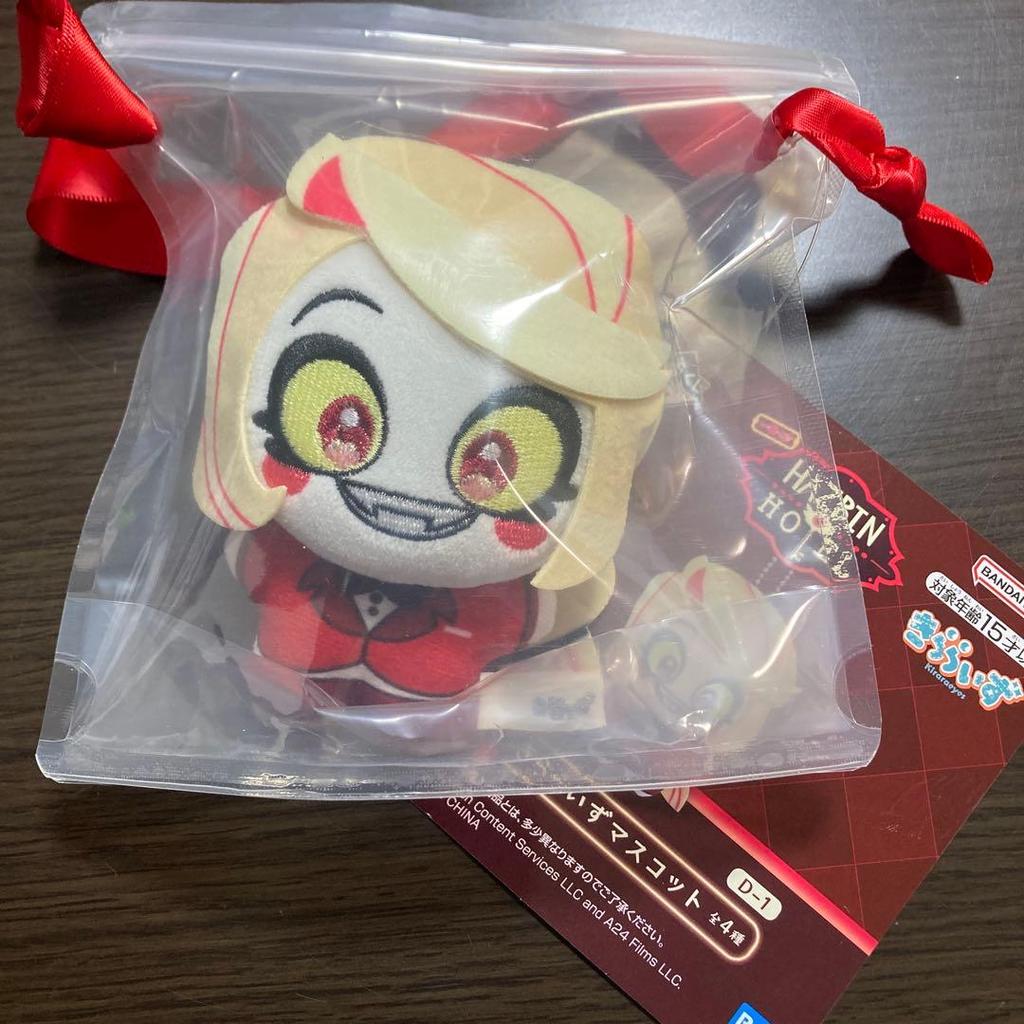 Hazbin Hotel Ichiban Kuji Prize D Kiraraiz Plush Mascot Charlie From Japan
