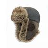 Northeast Hat Men's Autumn and Winter Ear Protection Warm Women's Outdoor Windproof and Snow-proof Cycling Hat Leather Locomotive Hat