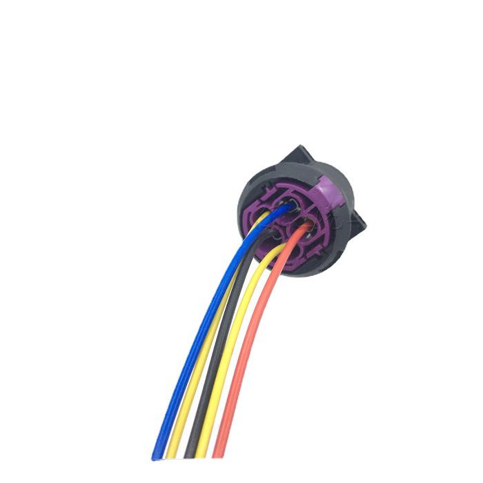 Compatible Headlight Socket for Jiefang J6/J5, Passat B5 Plug & Wiring Harness
