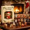 Cute Animal Toy Collection 2026 Owl/Dog Advent Calendar, 24 Days Christmas Countdown with Mini Theme Surprise Figurine Ornaments, PVC Collectible