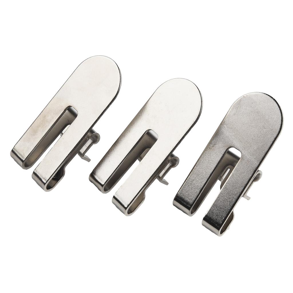 Parts Belt Hook Clip Fittings With Screw 3PCS Accessories For Drywall Screwgun N435687 Replacement High Quality