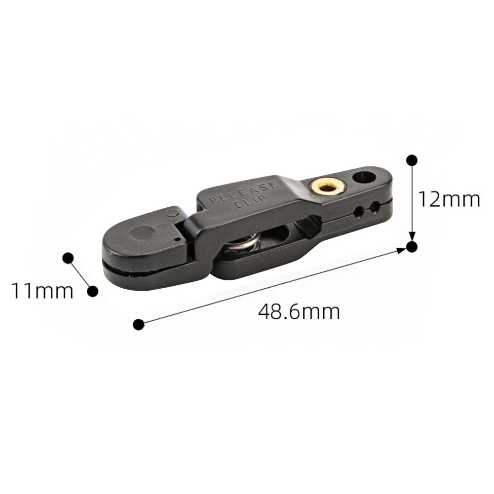 Line Clip Snap Padded Weight Release Clip Stainless Steel Weight Trolling Release Clips for Kites Planer Board