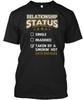 Taken By Hot Data Manager S Relationship Status T-Shirt Made In USA To 5XL