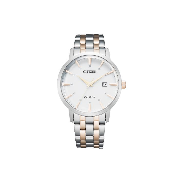 CITIZEN Ecology Drive Collection Light Powered Quartz Movement Stainless Steel Strap Watch BM7466-81H Medium Gold Strap