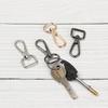 5pcs 13/15/20/25mm Metal Bags Strap Buckles Lobster Clasp Carabiner Snap Hook DIY KeyChain Bag Part Accessories