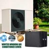 AC Cover Winter Outdoor AC Cover Waterproof Insulated Protector Shield With Adjustable Buckles For Compressor Condenser
