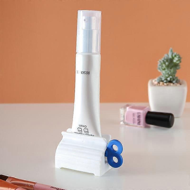 Pieces Rolling Tube Toothpaste Squeezer Seat Holder Rotate Toothpaste Dispenser for Bathroom 13Thirteen
