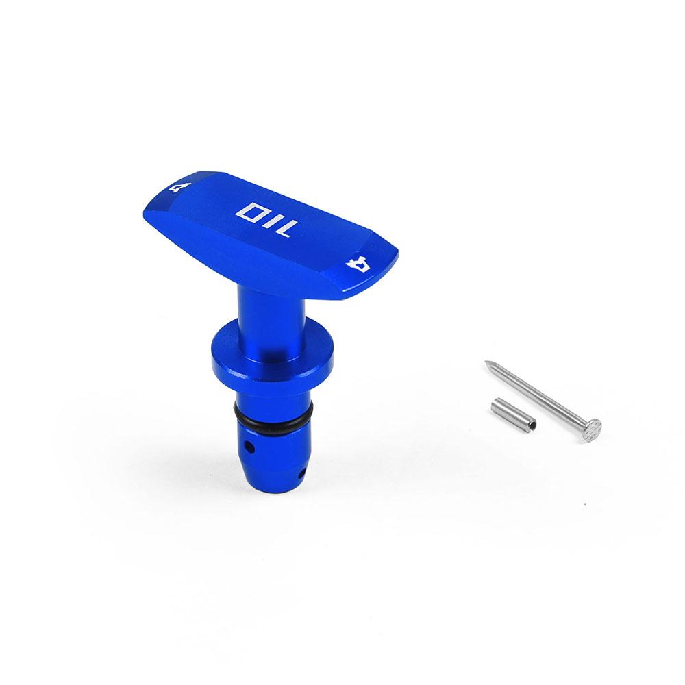 Universal Auto Ölmessstab Pull Griff Motor Öl Pullhandle Aluminium Billet Auto Ersatz Änderung Dekoration