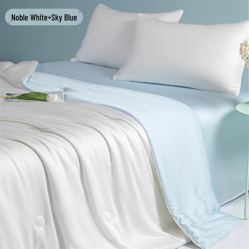 

Washable Summer Cooling Ice Silk Quilt 180x220cm Single (approx. 1.4kg)