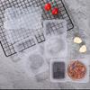 5/10pcs  Double Compartment Condiment Containers with Lids Disposable, 2 Compartment Snack Containers, Reusable Snack Container