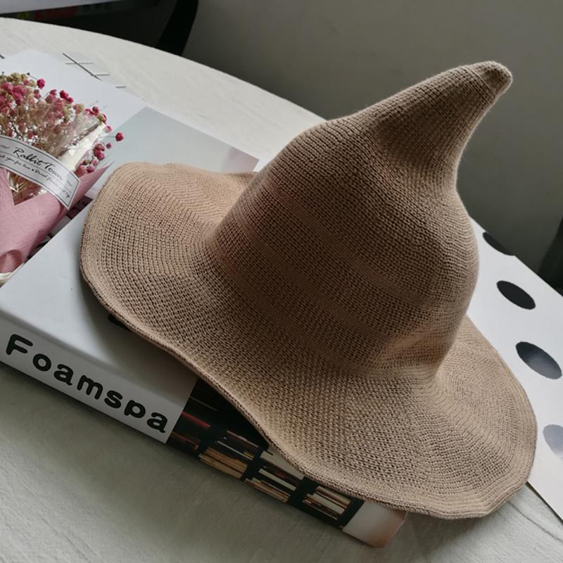 Винтажная женская шляпа ведьмы на Хэллоуин — фото 7