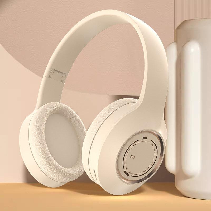 Genuine Over-Ear Bluetooth Headphones 2025: Heavy Bass, Noise-Cancelling, Gaming with Mic, Long Battery Life.