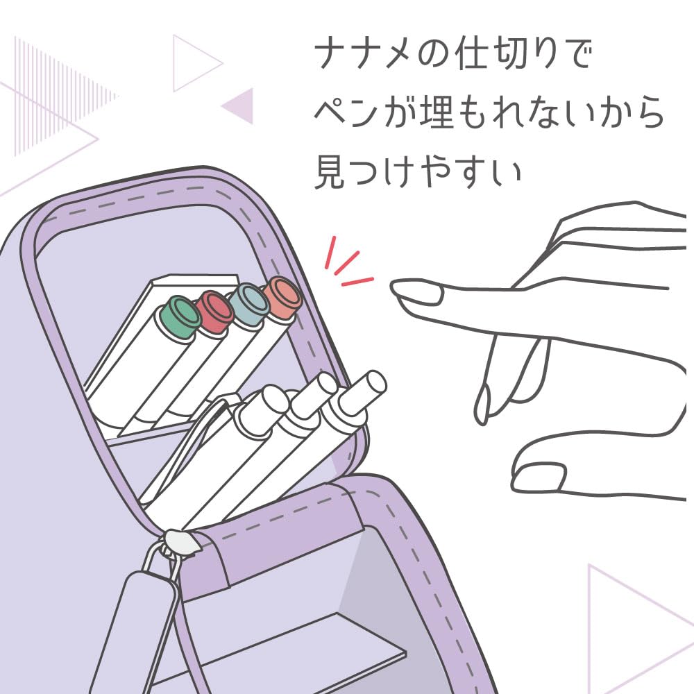 Sonic Kakusta Portable Pencil Case with Wide Light Drawer, Blue, FD-2045-LB