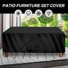 125x125x74cm  Patio set cover - garden furniture cover weatherproof garden furniture cover