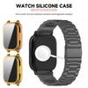 TPU Case+Stainless Steel Strap For Redmi Watch 5 Active Soft Case For Xiaomi Redmi Watch 5 Lite Luxury Metal Watchband Correa