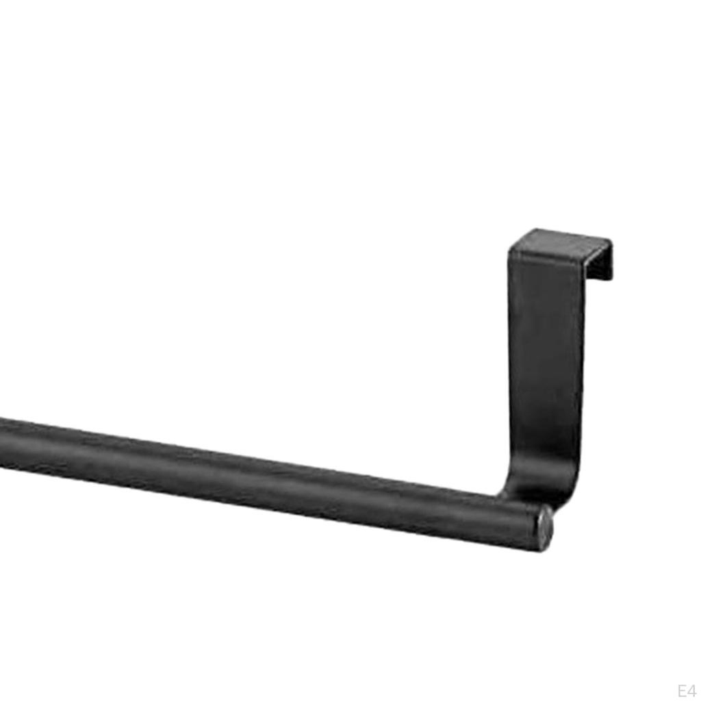 Over Door Towel Rack Holders Kitchen Shelf Cabinet Bar No Drilling Universal