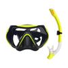 New large-frame silicone snorkeling mask, diving goggles, full dry snorkel, snorkeling set for men and women