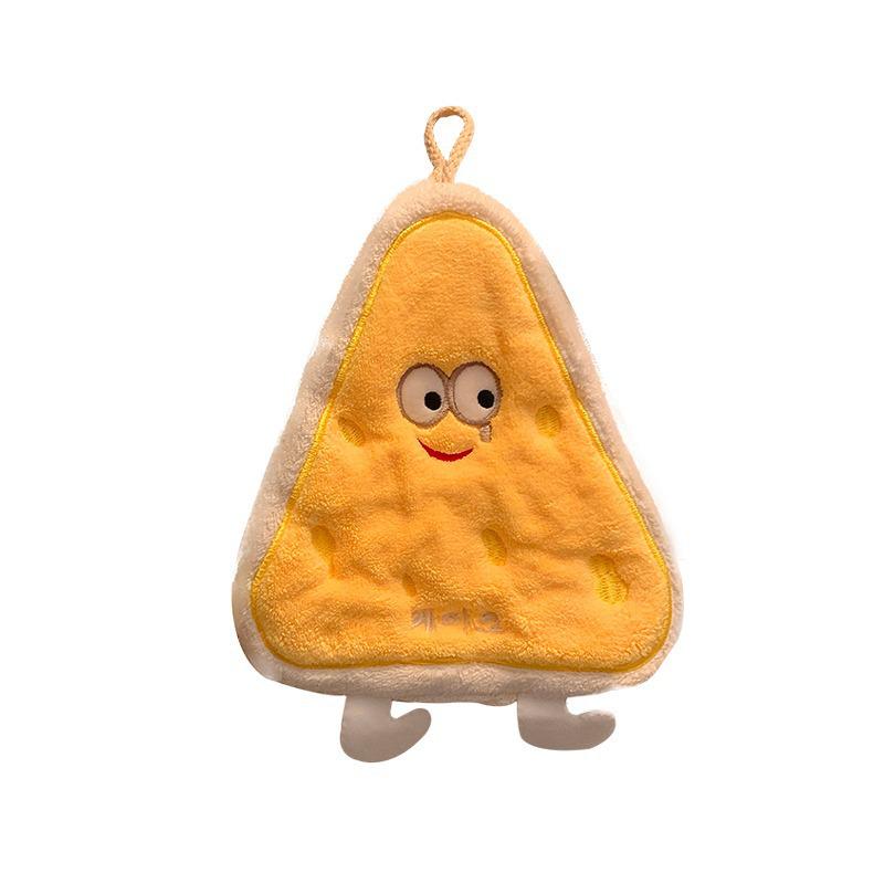 Cute Cartoon Absorbent Hand Towel – Thickened Kitchen & Bathroom Washcloth