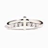 Women Cross Rings Timeless Style Silver Color Crystal Cubic Zircon Fashion Rings Daily Wear Statement Jewelry for Female
