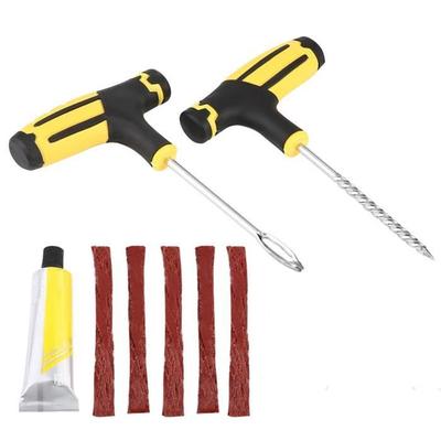 Tubeless Repair Kit Puncture Plug Tire Car Motorcycle Tools