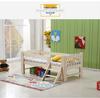 Solid Wood Children's Bed with Safety Railings