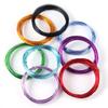 Colorful Aluminum Wire For Ornament Making DIY Crafts Material Handmade Finding Accessories Flexible Wire Round Aluminum Wire