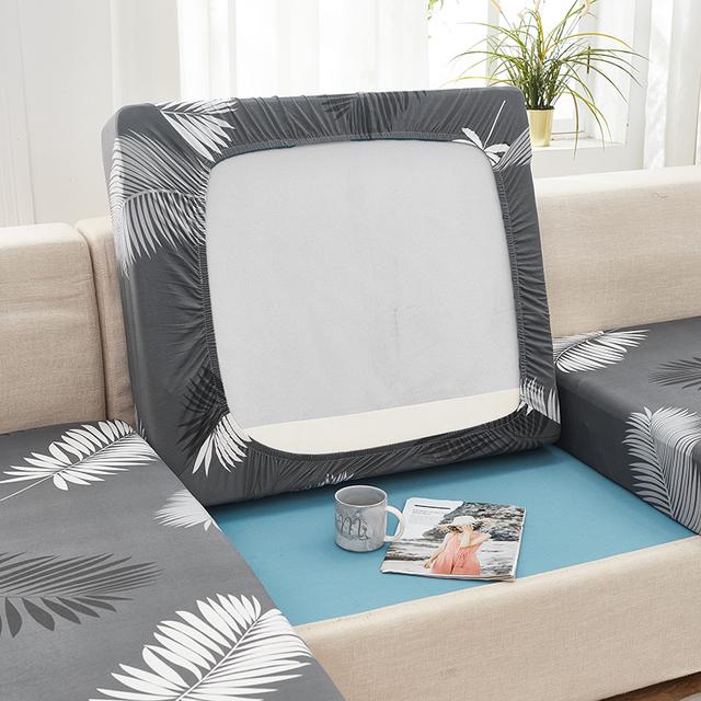 Stretch Printed Sofa Soft Cushion Cover Anti -Dirty Home Decor Washable Design Settee Cover Sets For Pets Kids Living Room Furniture Couch Case