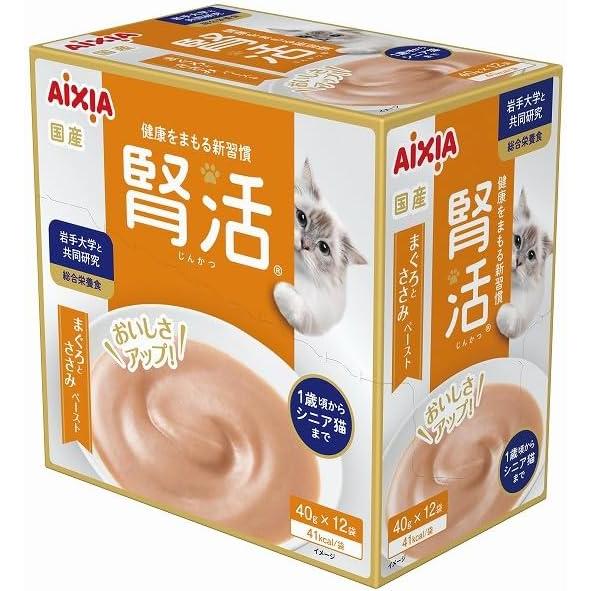 Kidney Life Tuna and Chicken Paste Comprehensive Nutritional Food 40g x 12 pieces set
