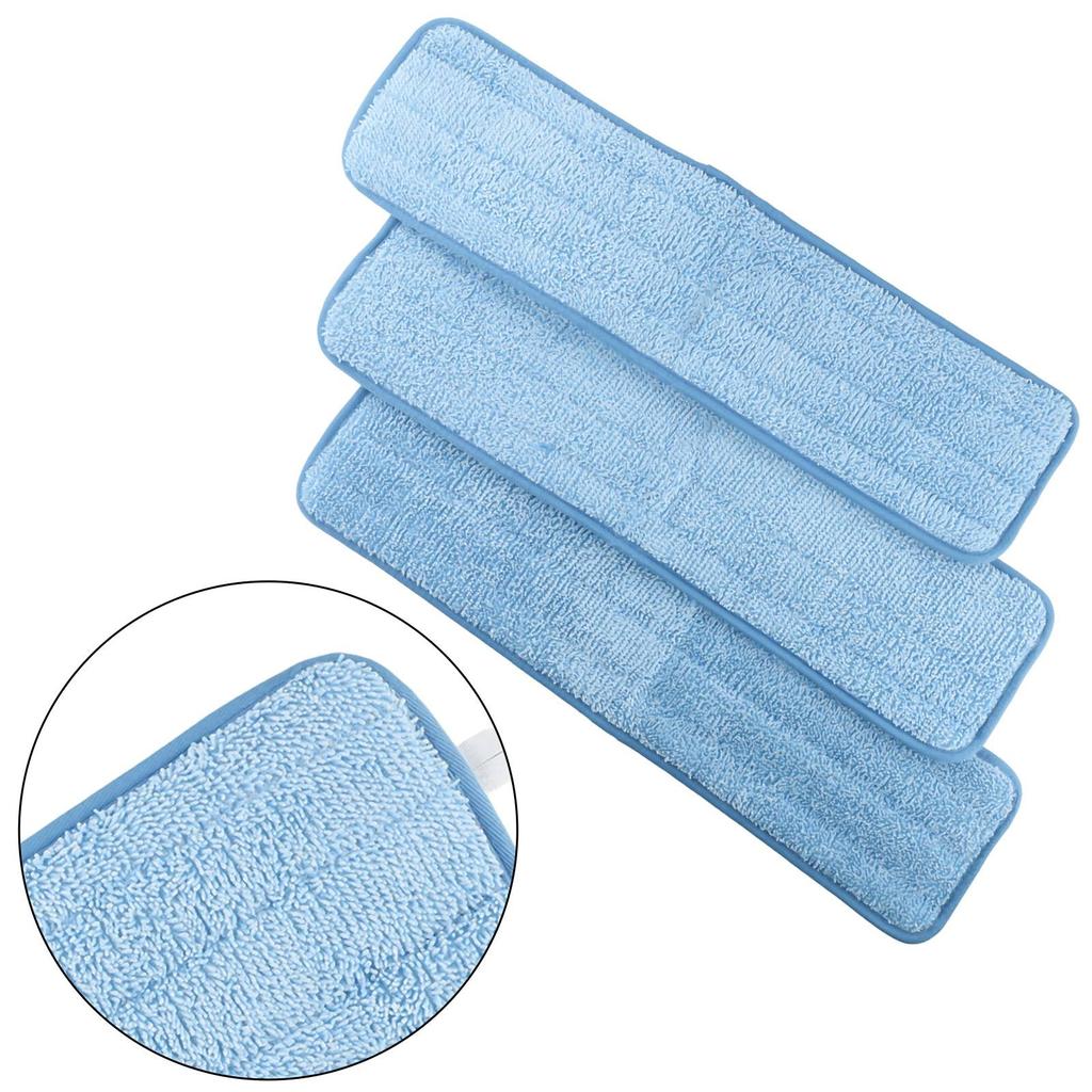 Replace Sweeper Mop Cloths Vacuum Cleaner Accessories Wet Pad 18inch Household Microfiber Mop Cloth Mops Replacement