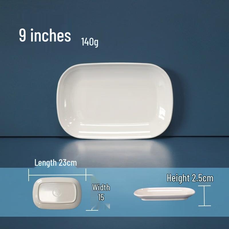 ZISIZ Rectangular Serving Plates