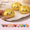 HOT Dumpling Squishy Squeeze Toy, Simulation Steamed Bun, Trending Funny Prank Stress Relief Ball, Decompression Artifact Toy