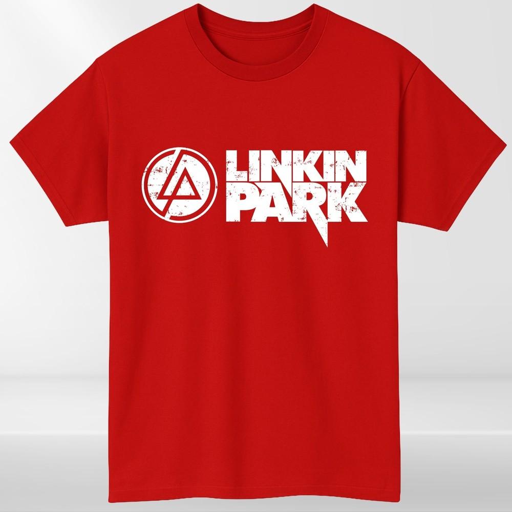 Linkin Park Logo TShirt Black Nu Metal Rock Band Tee Unisex S